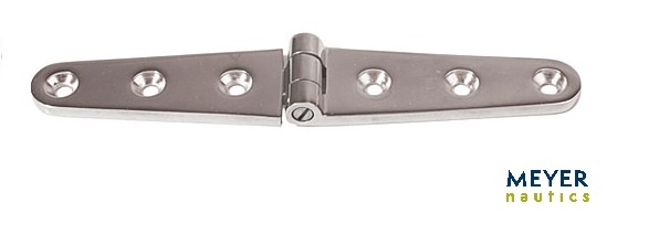 Scharnier Niro massiv LxB 102x25mm Bild 1